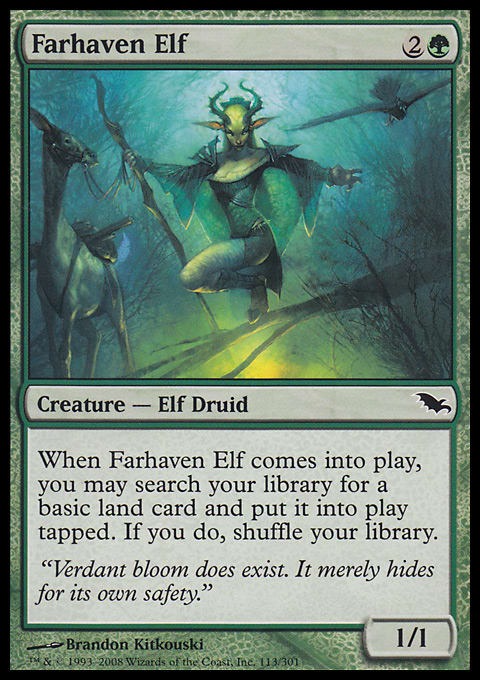 Mono Green Card Draw